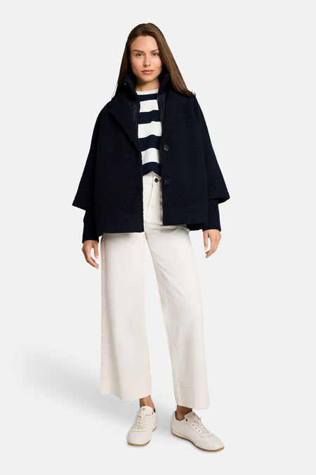 Poncho blauw - Tom Tailor