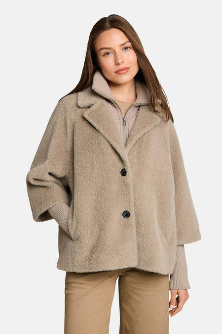 Poncho taupe - Tom Tailor
