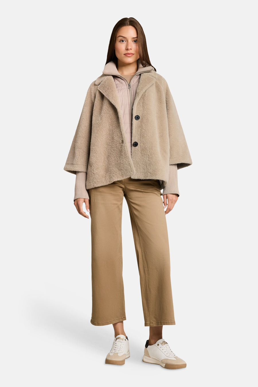 Poncho taupe - Tom Tailor