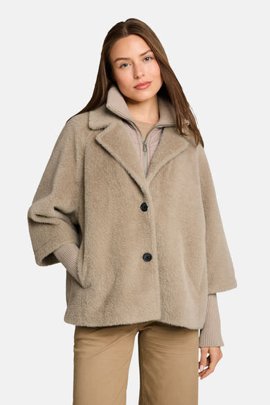 Poncho taupe - Tom Tailor