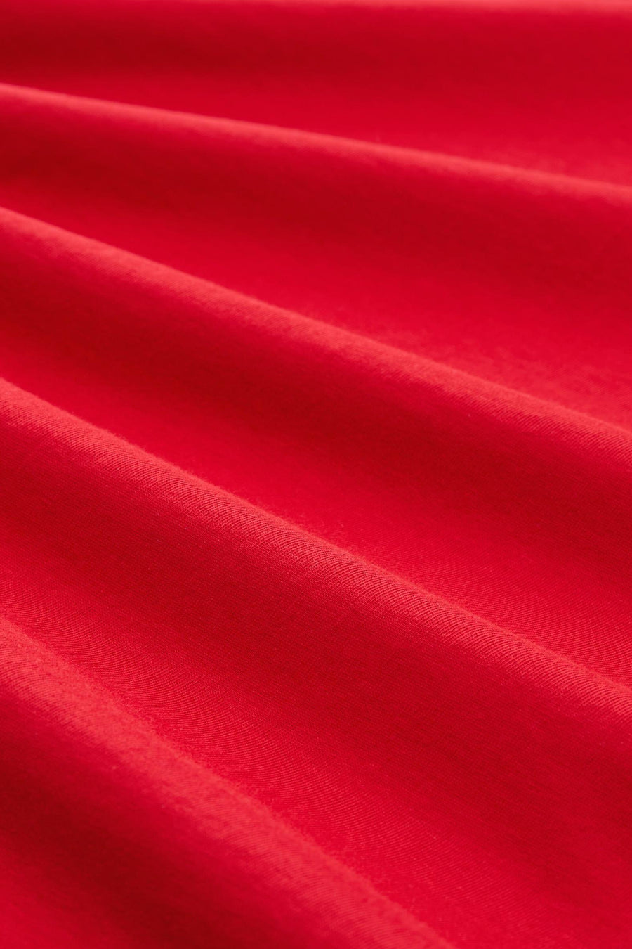 Top uni manches courtes rouge - Tom Tailor