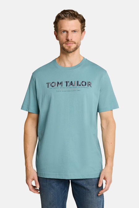 T-shirt (korte mouwen) blauw - Tom Tailor