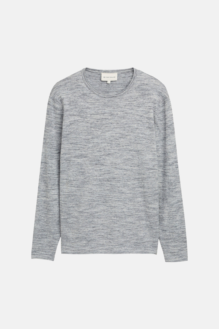 Pull à col rond - bleu