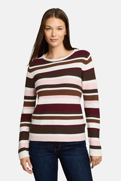Trui met ronde hals multicolor - Tom Tailor