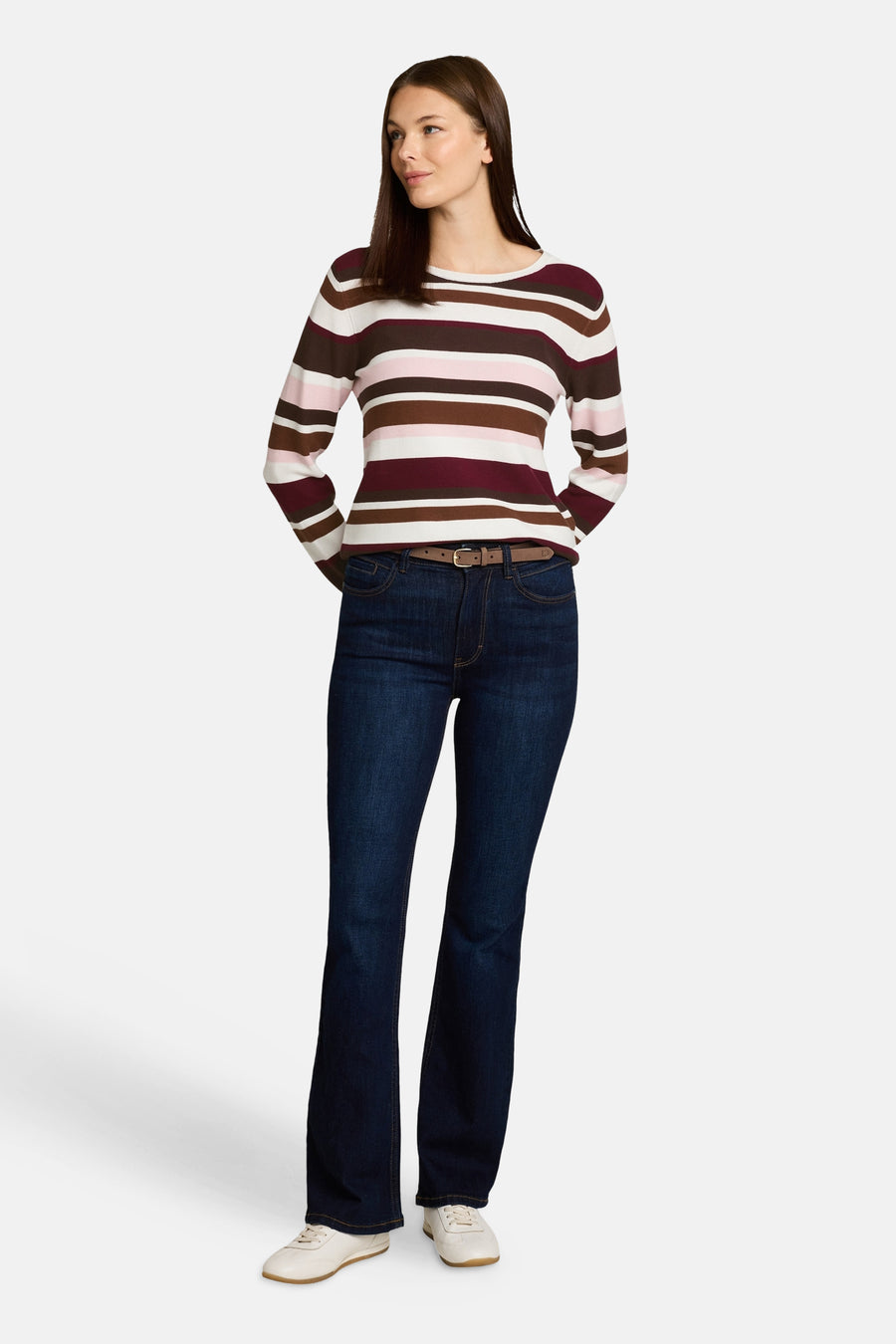 Trui met ronde hals multicolor - Tom Tailor