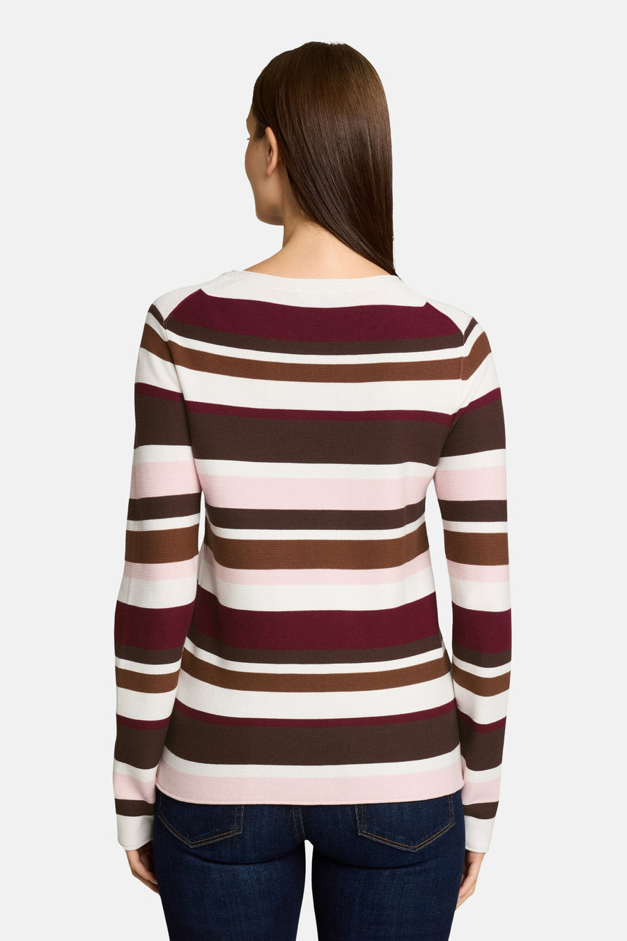 Trui met ronde hals multicolor - Tom Tailor