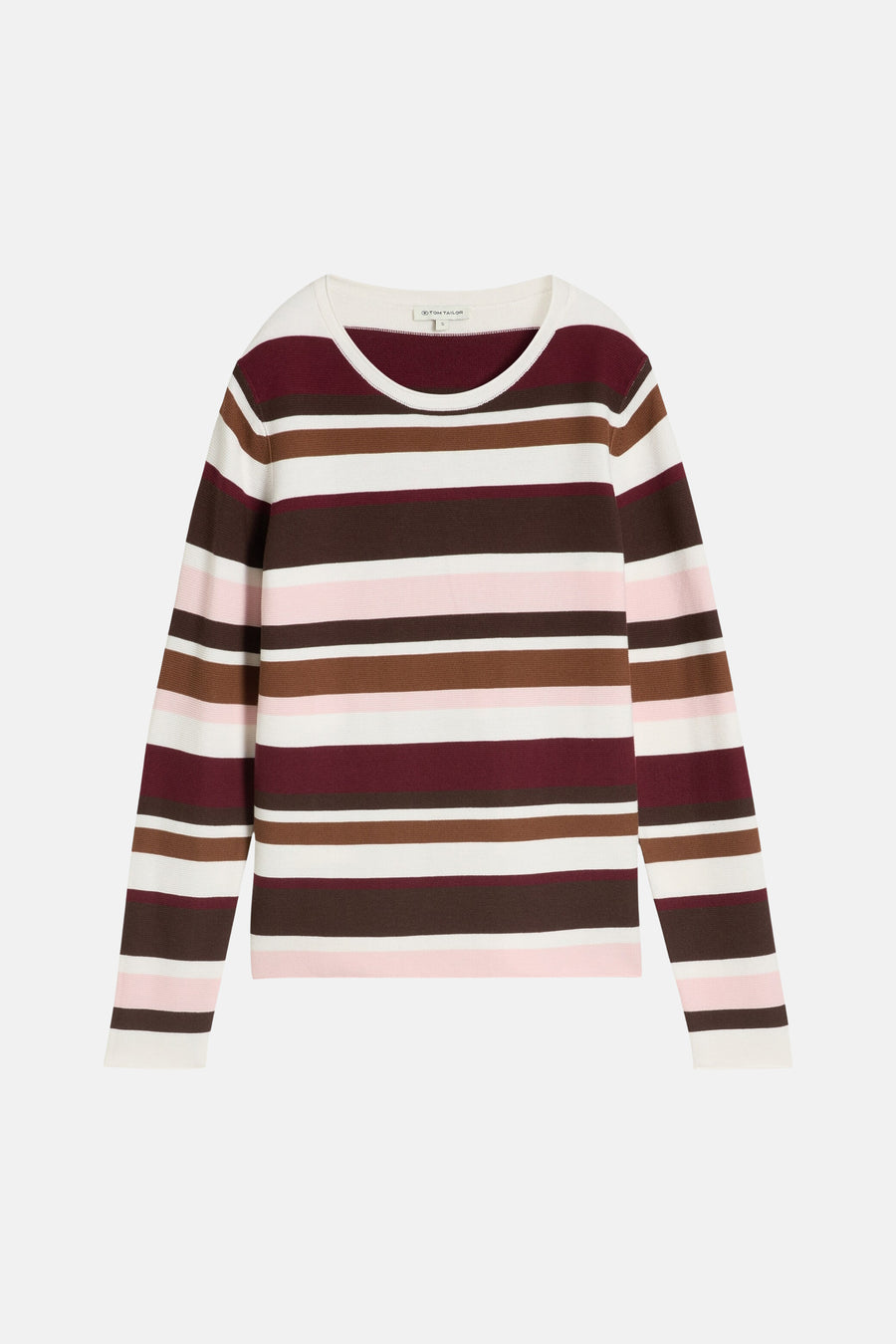 Trui met ronde hals multicolor - Tom Tailor