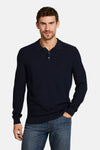 Trui met ronde hals blauw - Tom Tailor