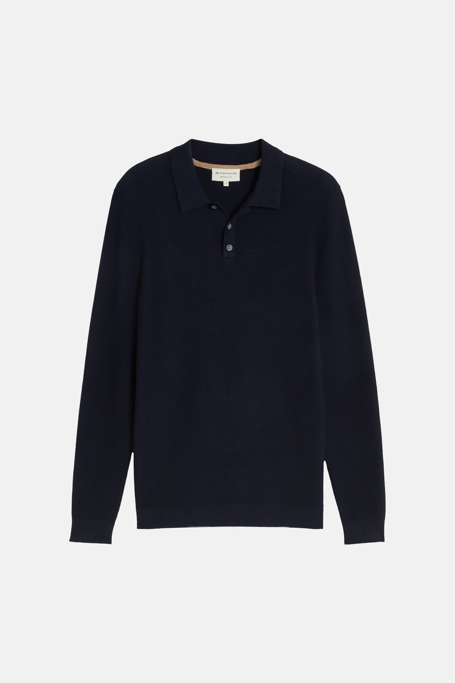 Trui met ronde hals blauw - Tom Tailor