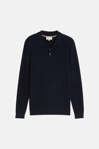 Pull O-hals - blauw
