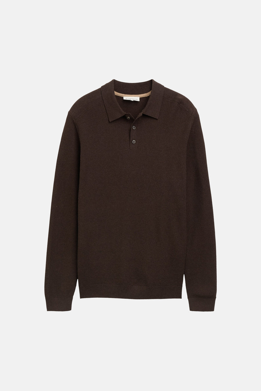 Trui met ronde hals bruin - Tom Tailor