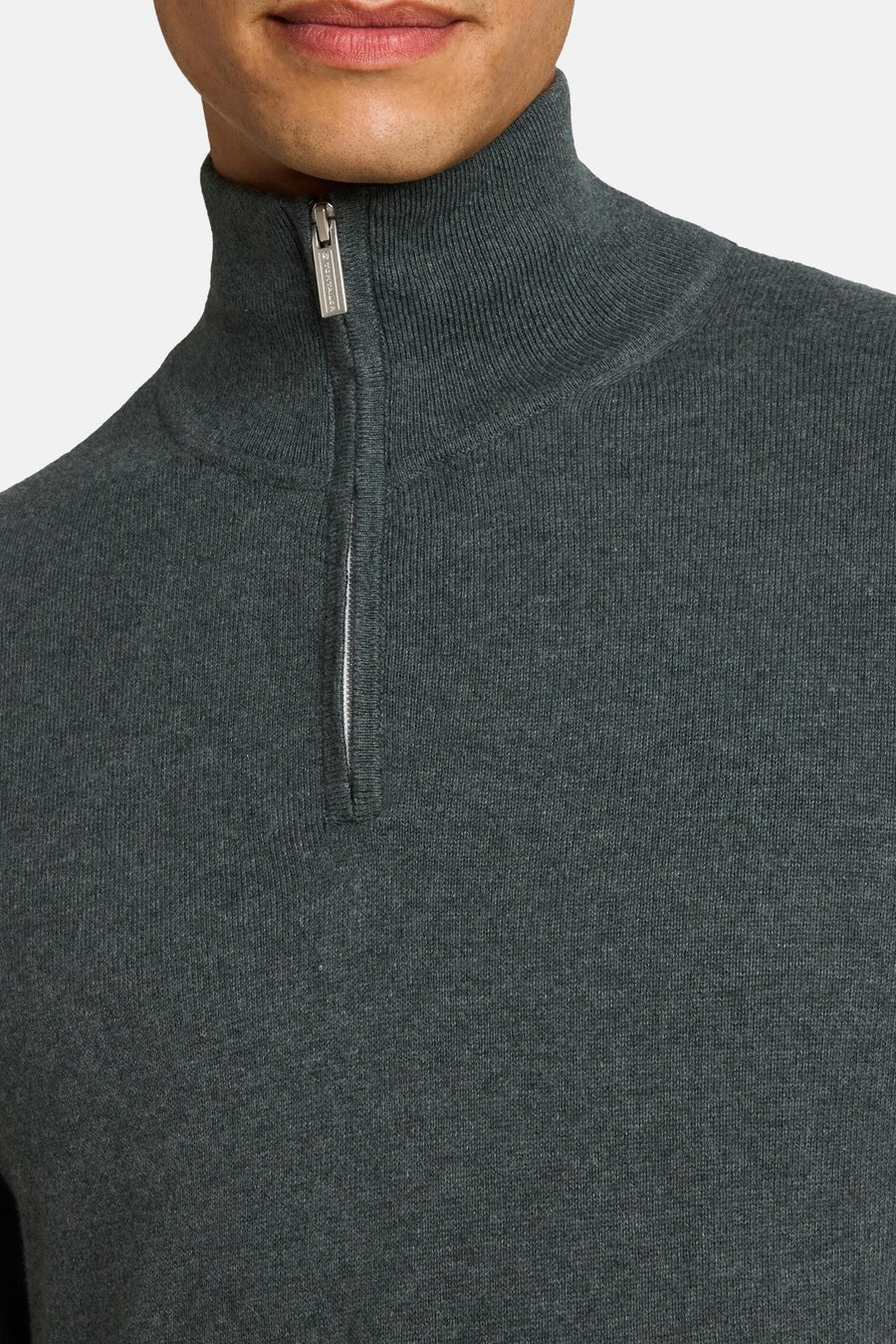 Pull col O - Gris