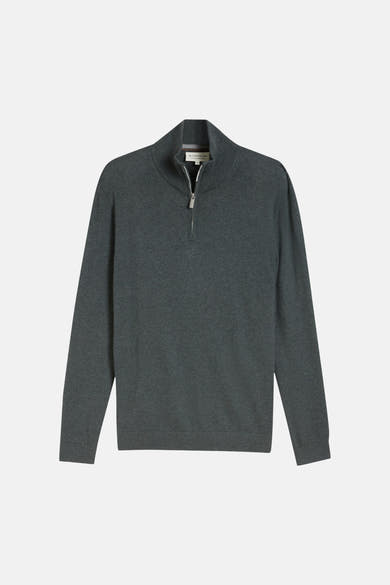Pull col O - Gris