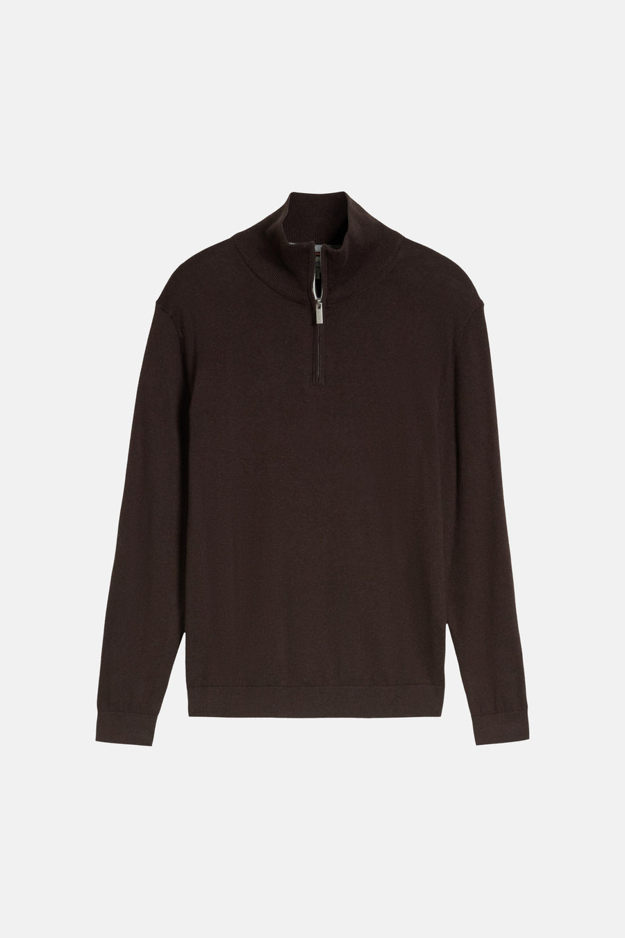 Pull col rond brun - Tom Tailor