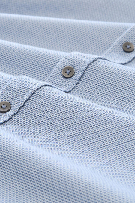 Hemd met lange mouwen - blauw