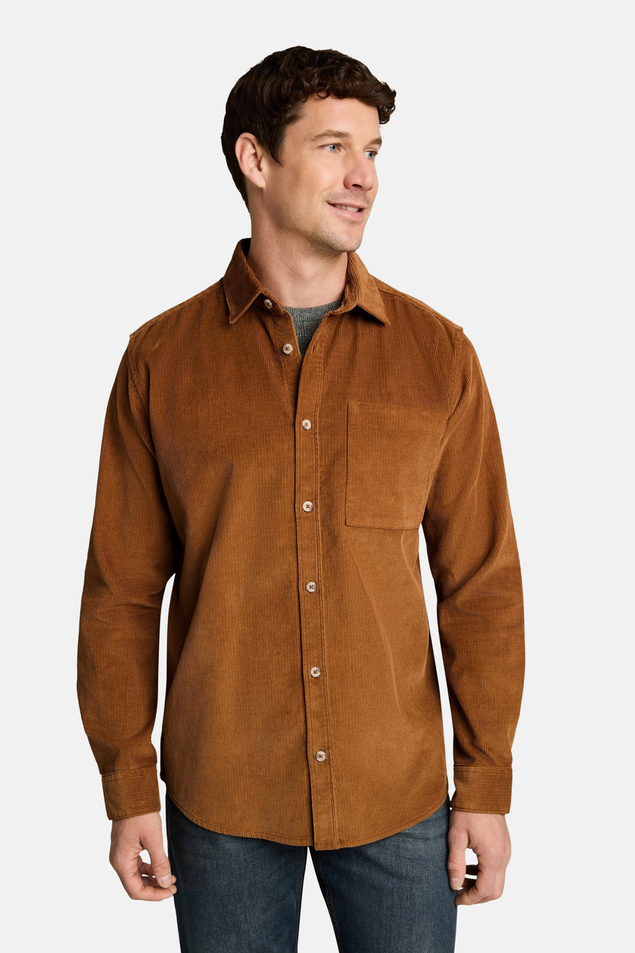 Hemd (lange mouwen) cognac - Tom Tailor