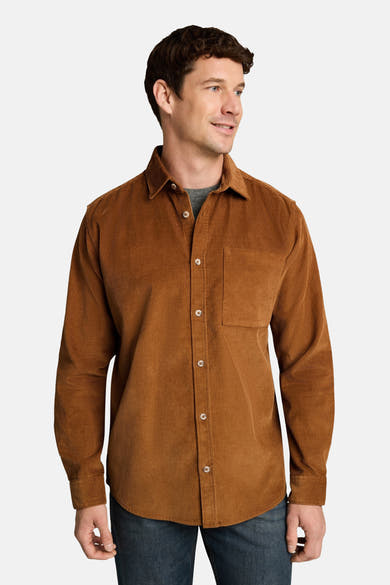 Hemd (lange mouwen) cognac - Tom Tailor