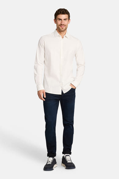 Hemd (lange mouwen) wit - Tom Tailor