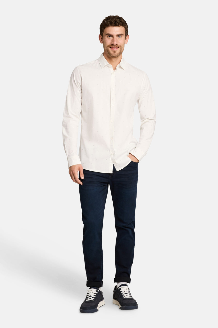 Hemd (lange mouwen) wit - Tom Tailor