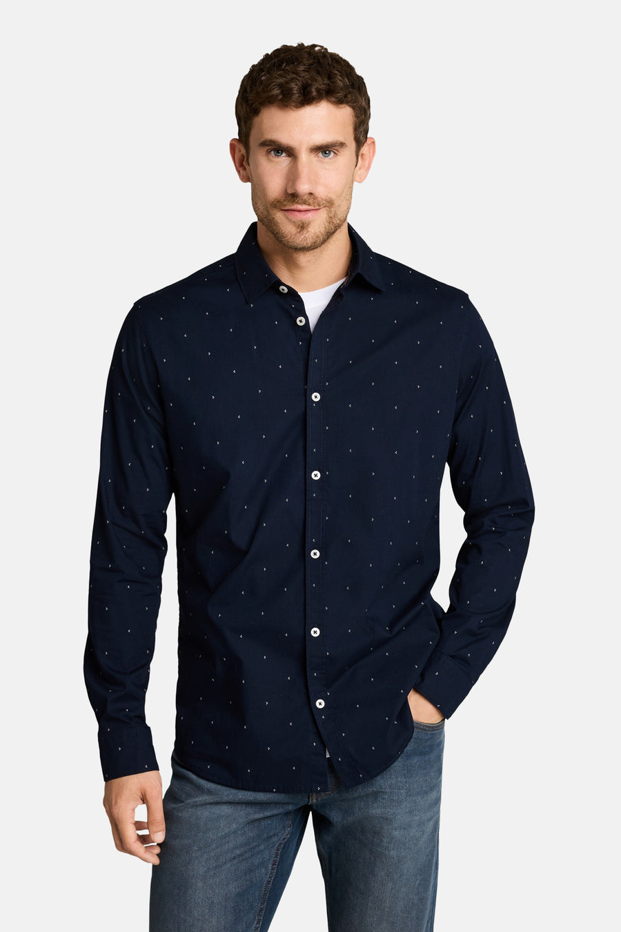Chemise (manches longues) bleu - Tom Tailor