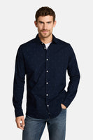 Hemd (lange mouwen) blauw - Tom Tailor