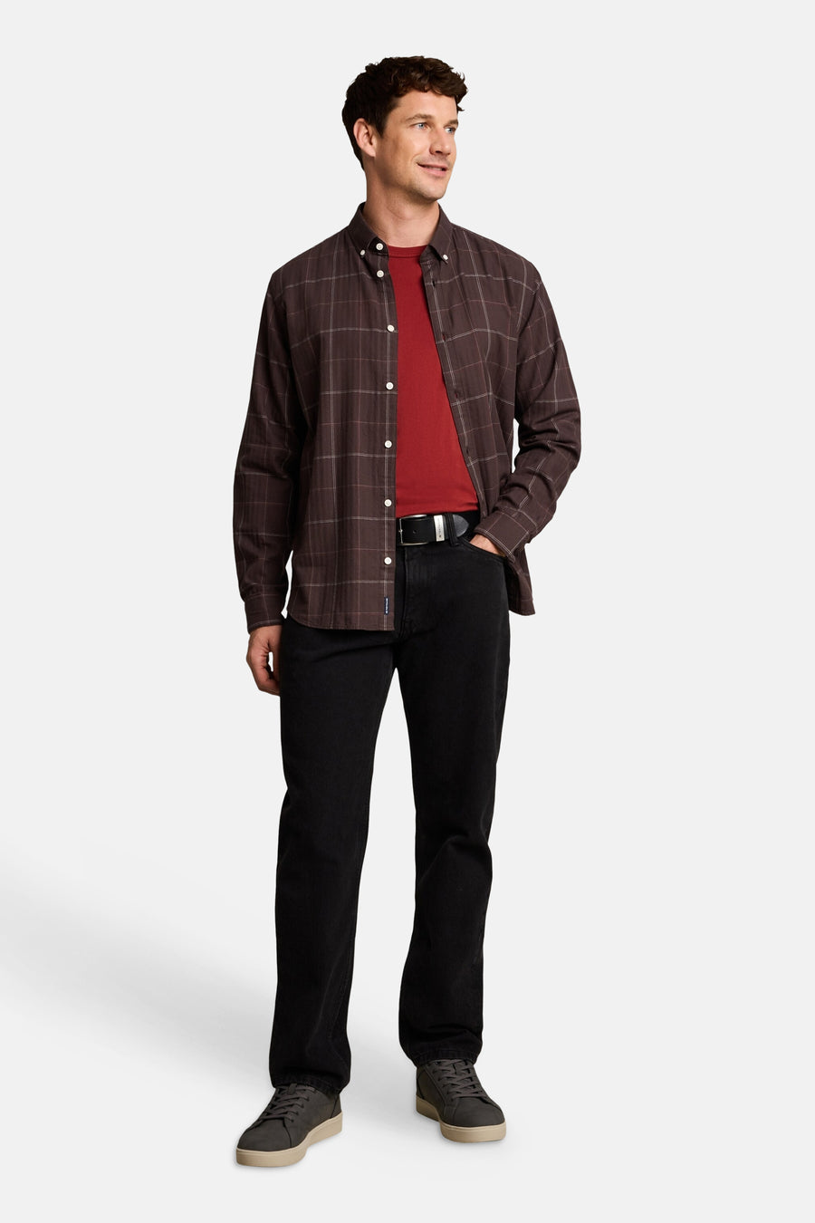 Chemise (manches longues) brun - Tom Tailor