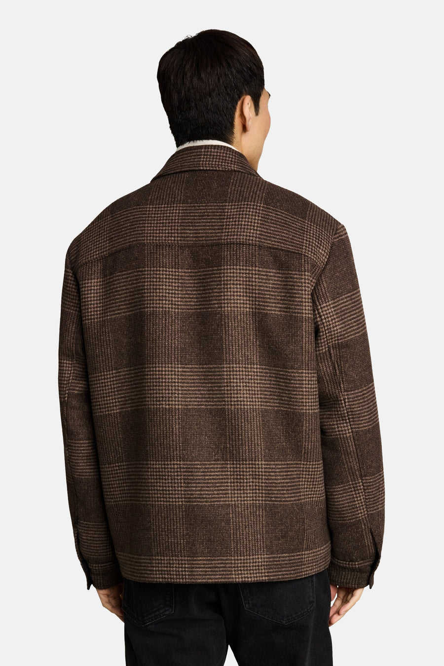 Heren tops jas gewatteerd taupe - Tom Tailor