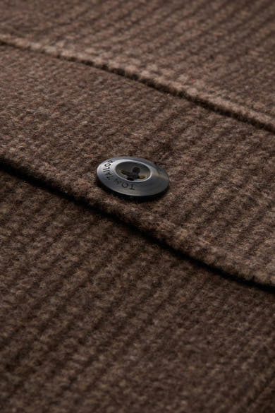 Heren tops jas gewatteerd taupe - Tom Tailor