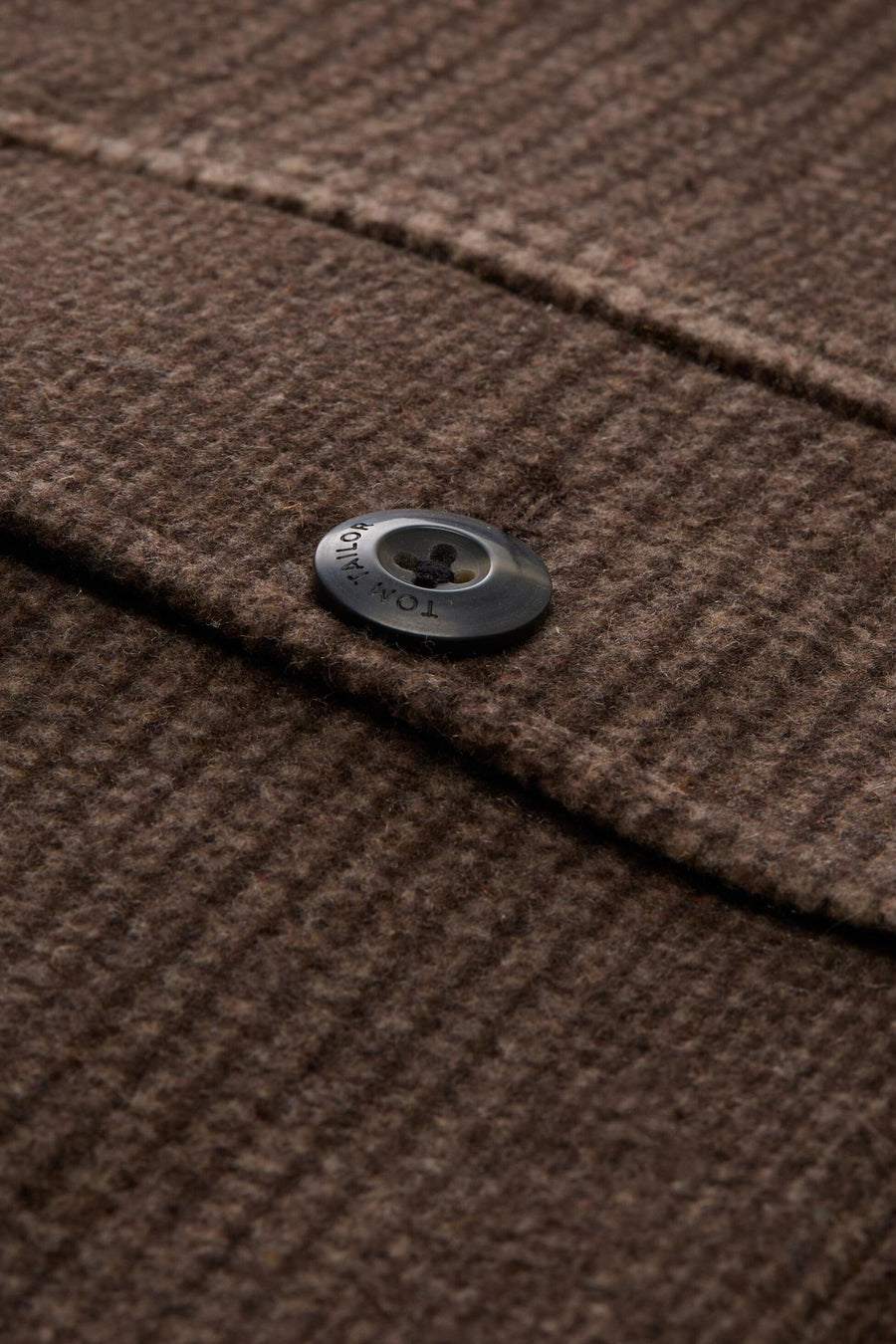 Heren tops jas gewatteerd taupe - Tom Tailor