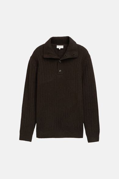 Pull col roulé brun - Tom Tailor