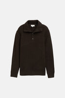 Pull col roulé brun - Tom Tailor