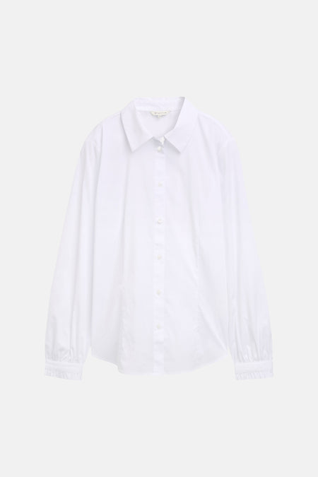Chemise à manches longues - blanc