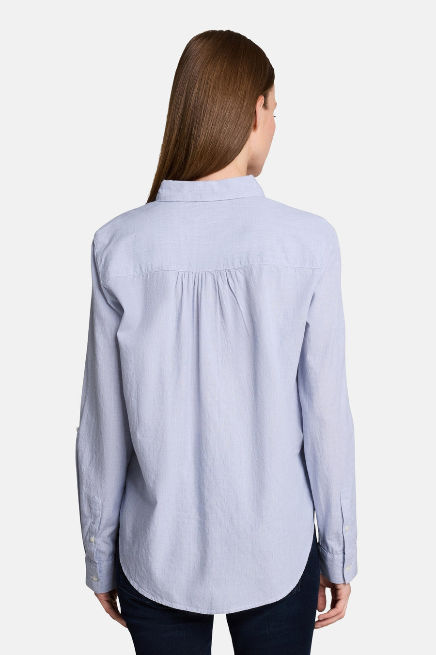 Hemd (lange mouwen) blauw - Tom Tailor