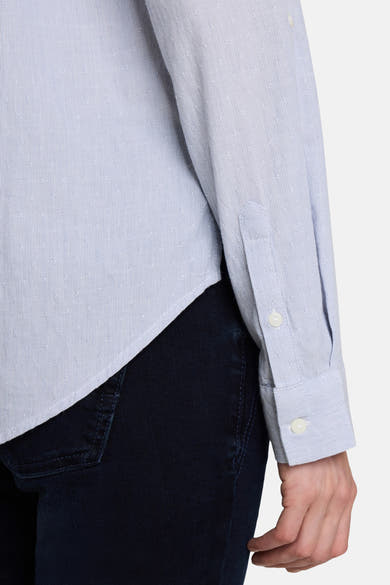Hemd (lange mouwen) blauw - Tom Tailor