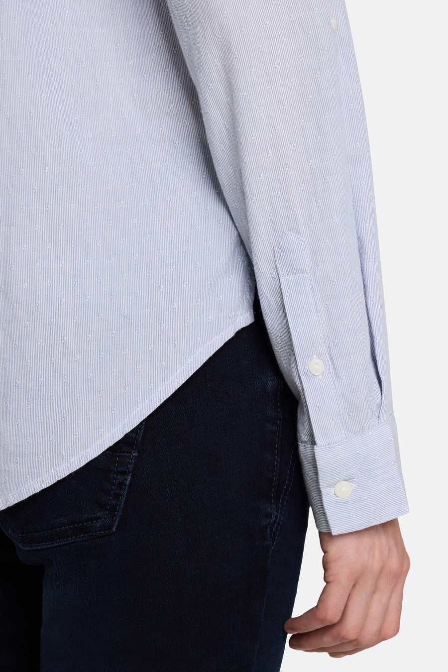 Hemd (lange mouwen) blauw - Tom Tailor