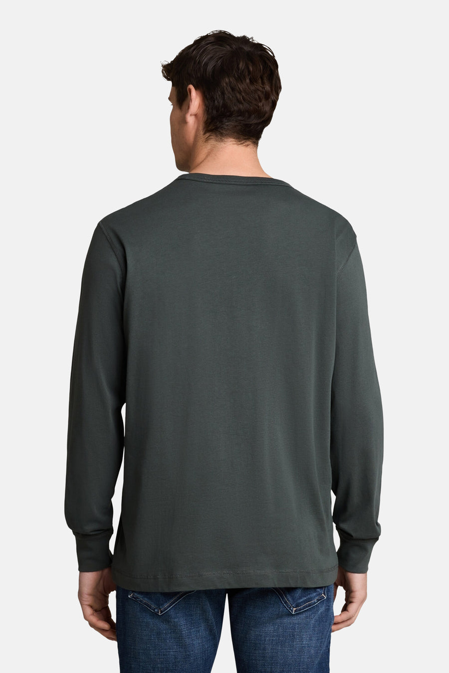 T-shirt (lange mouwen) olive - Tom Tailor