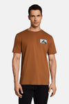 T-shirt (manches courtes) cognac - Tom Tailor