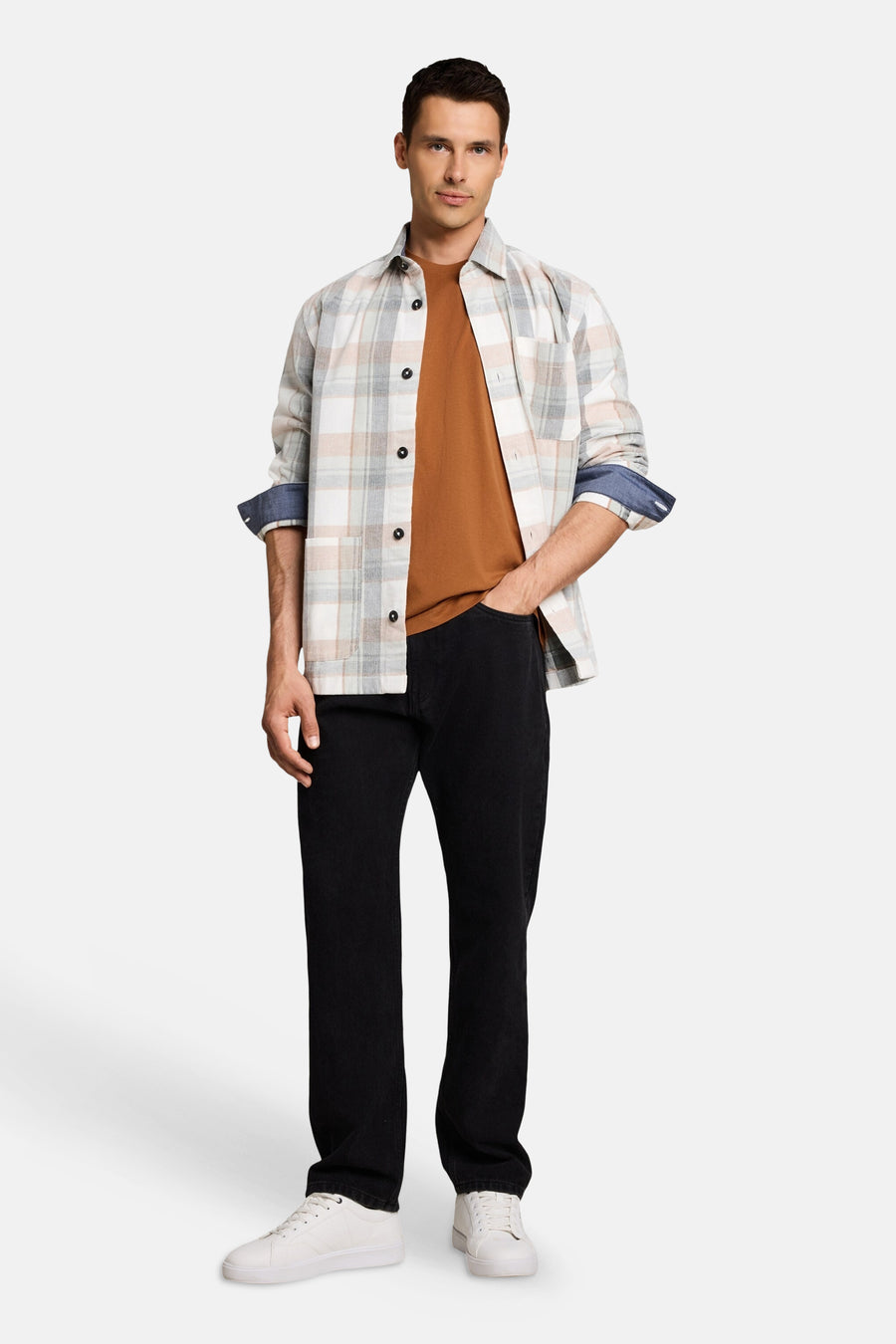 T-shirt (manches courtes) cognac - Tom Tailor