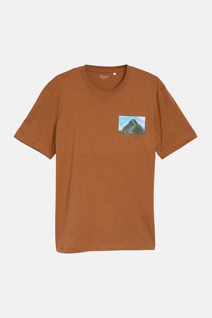 T-shirt (manches courtes) cognac - Tom Tailor