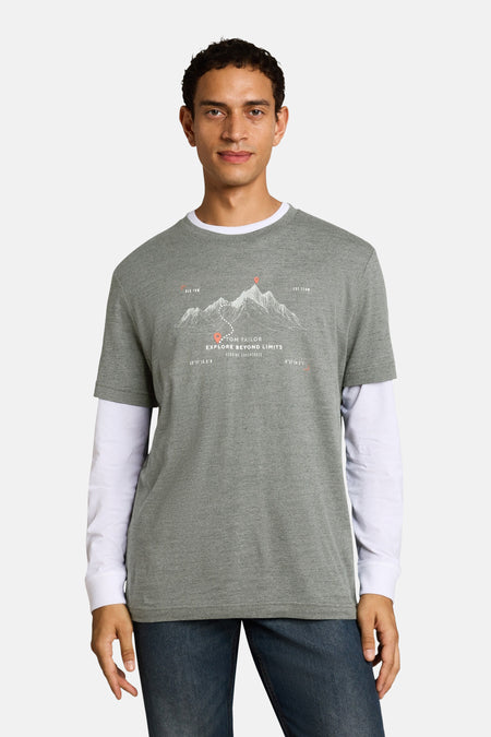T-shirt (korte mouwen) green - Tom Tailor