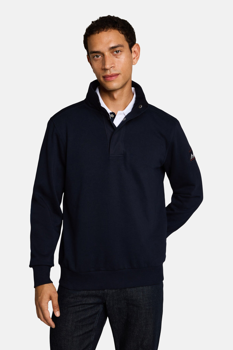 Pull col roulé bleu - Tom Tailor