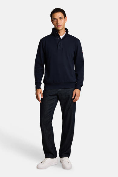 Pull col roulé bleu - Tom Tailor