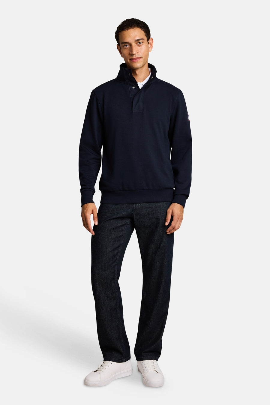 Pull col roulé bleu - Tom Tailor