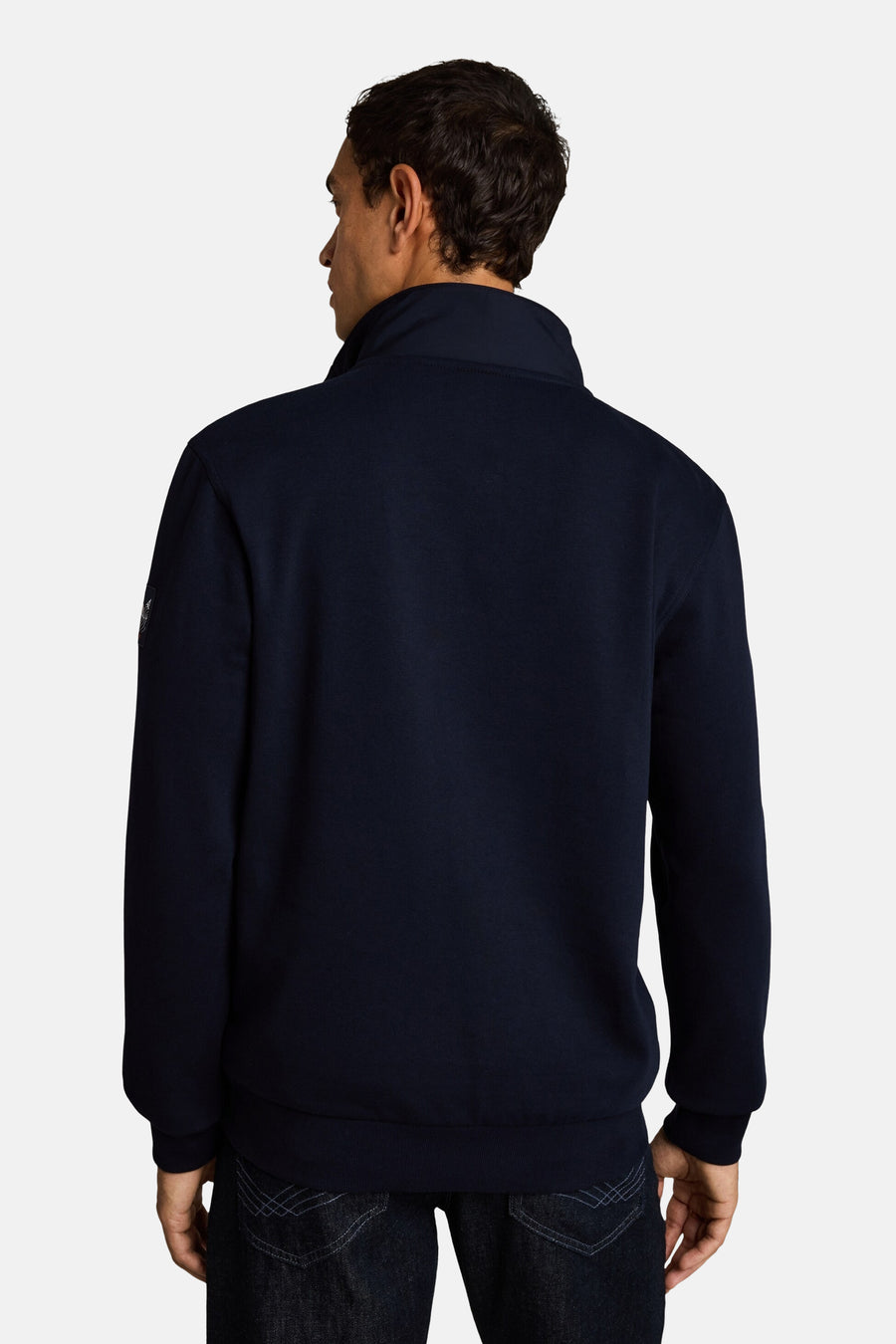 Pull col roulé bleu - Tom Tailor