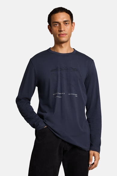 T-shirt (manches longues)) bleu - Tom Tailor