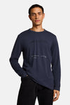 T-shirt (manches longues)) bleu - Tom Tailor
