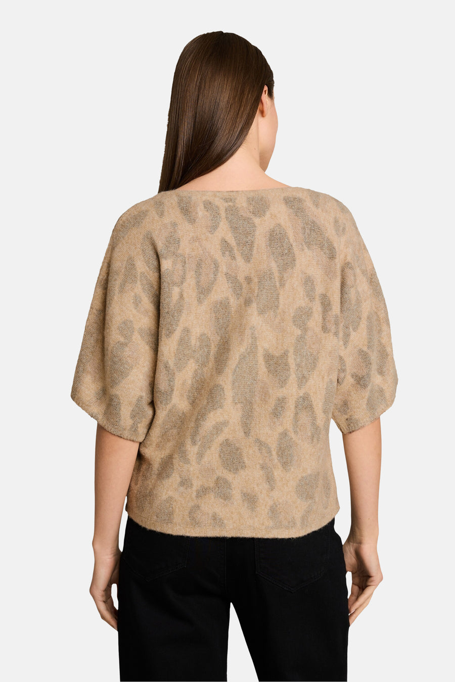 Pull O-hals - Beige