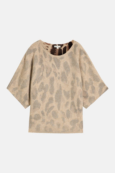 Pull O-hals - Beige