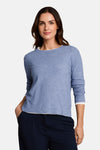 Pull col rond bleu - Tom Tailor