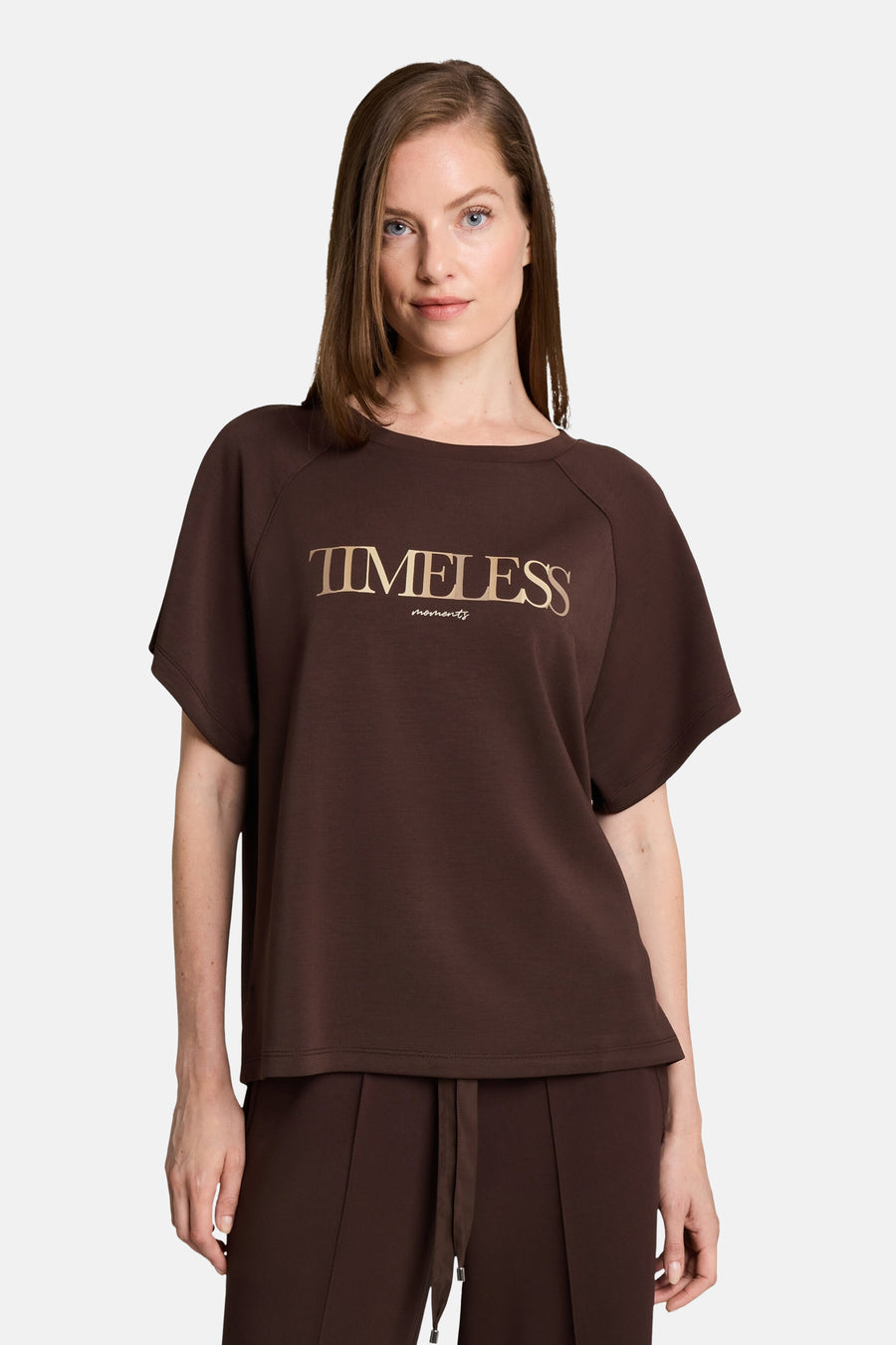 T-shirt (korte mouwen) bruin - Tom Tailor